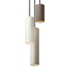 Moderne hanglamp met 3 lichten, cilinderdesign Cromia Karakteristieken