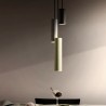 Moderne 3-lichts hanglamp design cilinder Cromia Kortingen