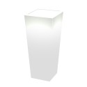 Verlicht plantenbak hoge design bloempot modern Egizio Aanbod