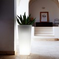 Verlicht plantenbak hoge design bloempot modern Egizio Aanbieding