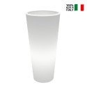 Moderne verlichte plantenhouder Gotico - Kolomvormige bloempot Korting