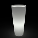 Moderne verlichte plantenhouder Gotico - Kolomvormige bloempot Voorraad