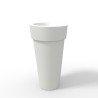 Moderne plantenbak op zuil, 70 cm hoog, stijl Messapico Kortingen