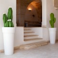 Plantenstandaard kolom bloembak modern design 105cm Messapico Aanbieding