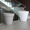 Romano plantenbak voor bloemen modern design ø 70 tuin terras Afmetingen