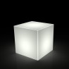 Lichtgevende kubus display winkel poef bijzettafel bar tuin Icekub Voorraad