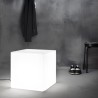 Lichtgevende kubus display winkel poef bijzettafel bar tuin Icekub Model
