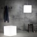 Lichtgevende kubus display winkel poef bijzettafel bar tuin Icekub Aanbieding