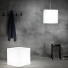 Lichtgevende kubus display winkel poef bijzettafel bar tuin Icekub Aanbieding