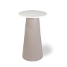 Moderne ronde hoge tafel voor buiten van polyethyleen Mikò 2.0 Catalogus