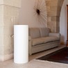 Moderne cilindervormige zuil voor productdisplay in winkel Roller Aanbieding