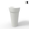 Moderne plantenbak op zuil, 70 cm hoog, stijl Messapico Aanbieding
