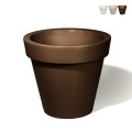 Romano plantenbak voor bloemen modern design ø 70 tuin terras Aanbieding