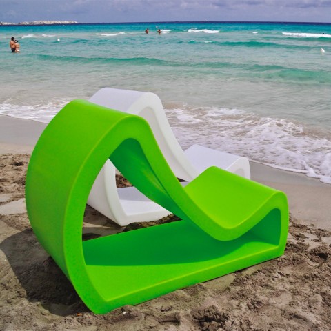 Modulaire buitenstoel modern design polyethyleen Fusion Aanbieding