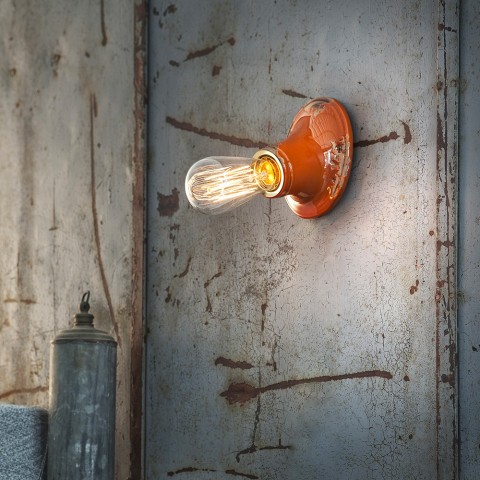 Minimalistische wandlamp keramiek vintage design AP1 Aanbieding