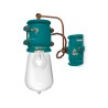 Urban AP1 vintage industriële wandlamp van ijzer en keramiek Kortingen