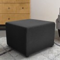 Modulaire vierkante poef met stof bekleding voor wachtkamer Traveller Kortingen