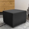 Modulaire vierkante poef met stof bekleding voor wachtkamer Traveller Kortingen
