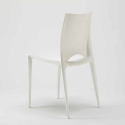 Set van 20 polypropyleen stoelen in modern design Color Korting