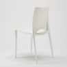 Set van 20 polypropyleen stoelen in modern design Color Korting