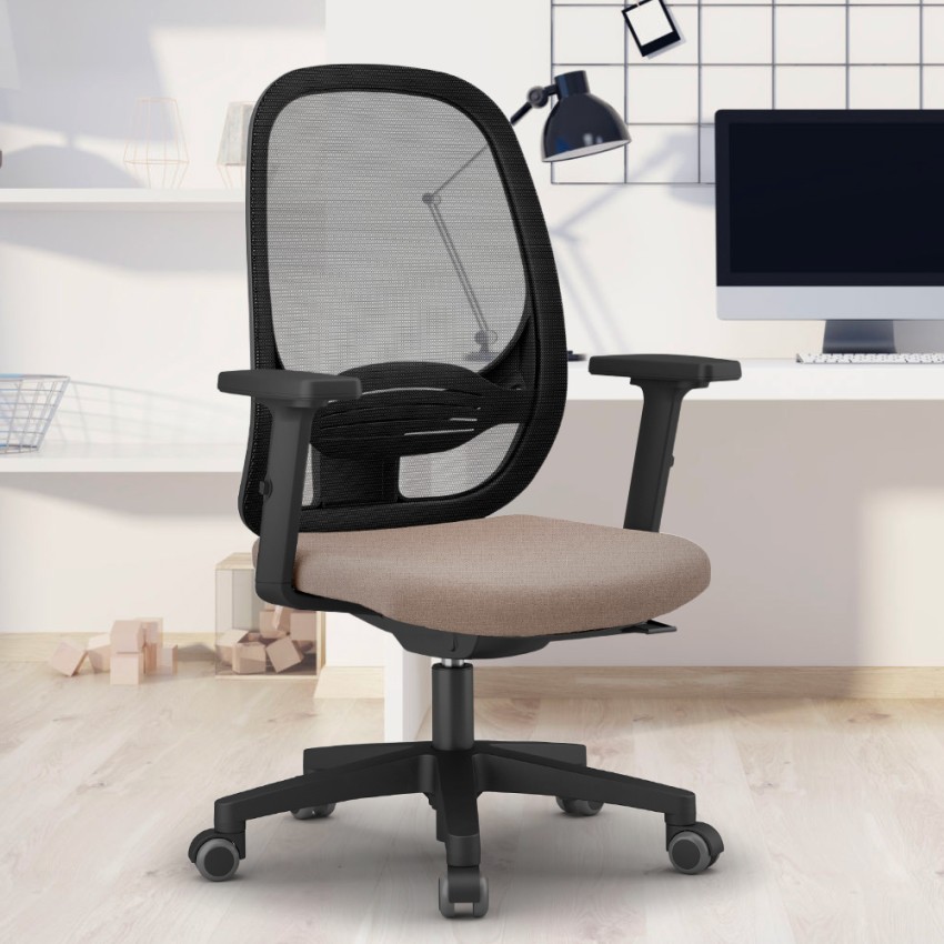 Floreren Gezichtsvermogen Harmonie Easy T smartworking bureaustoel ergonomische fauteuil ademend mesh