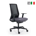 Ergonomische bureaustoel design grijs ademend gaas Blow G Verkoop