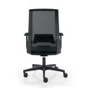 Ergonomische bureaustoel design rood ademende netstof Blow R Kortingen
