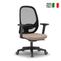 Ergonomische bureaustoel smartworking met ademende mesh Easy T Verkoop