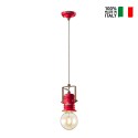 Industriële vintage design hanglamp van ijzer en keramiek Urban SO Keuze
