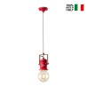 Industriële vintage design hanglamp van ijzer en keramiek Urban SO Keuze