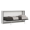 Horizontaal opklapbaar eenpersoonsbed met matras 85x185cm Kando MBF Aanbod