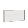 Horizontaal opklapbaar eenpersoonsbed met matras 85x185cm Kando MBF Korting