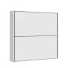 Horizontaal uitklapbaar stapelbed wit 85x185cm Kando 2BF Korting