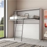 Horizontaal uitklapbaar stapelbed wit 85x185cm Kando 2BF Karakteristieken
