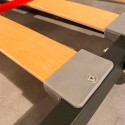 Horizontaal uitklapbaar stapelbed wit 85x185cm Kando 2BF Keuze