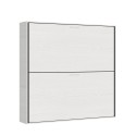 Inklapbaar stapelbed met twee matrassen 85x185cm Kando 2MBF Korting