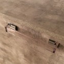 Inklapbaar stapelbed hout walnoot matras 85x185cm Kando 2MNC Kortingen