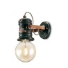 Industriële wandlamp vintage handgeschilderd Urban AP2 Afmetingen