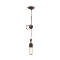 Hanglamp van ijzer en keramiek industrieel ontwerp Vintage SO Kosten