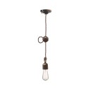 Industriële hanglamp van ijzer en keramiek Vintage design SO Kosten