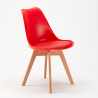 Set van 20 stoelen Goblet in Scandinavisch design met kussen Kosten