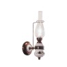 Klassieke wandlamp met glas en keramiek Pompei AP2 Aanbod