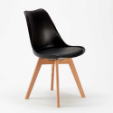 Set van 20 stoelen Goblet in Scandinavisch design met kussen 