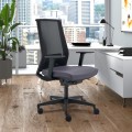 Ergonomische bureaustoel design grijs ademend gaas Blow G Aanbieding
