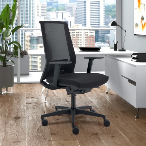 Ergonomische bureaustoel met ademende mesh en modern design Blow Aanbieding