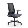 Ergonomische bureaustoel design grijs ademend gaas Blow G Aanbod