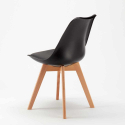 Set van 20 stoelen Goblet in Scandinavisch design met kussen 