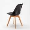 Set van 20 stoelen Goblet in Scandinavisch design met kussen 