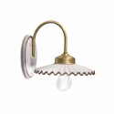 Klassiek ontworpen keramische wandlamp handbeschilderd L’Aquila AP1 Aanbod