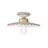 Keramische plafondlamp klassiek design L’Aquila PL-M Aanbod